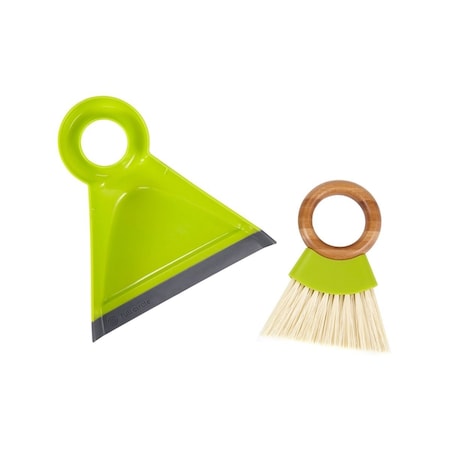 Tiny Team Full Circle Tiny Team Plastic Mini Dustpan and Brush Set FC14608